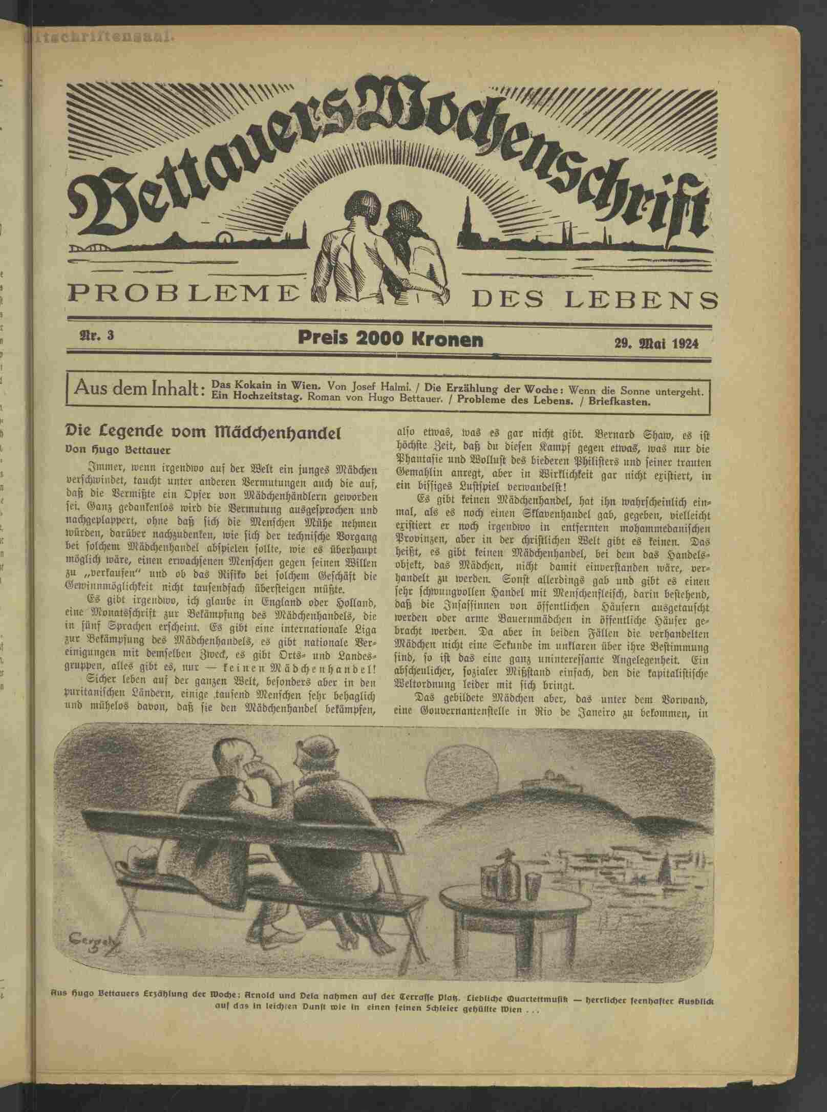 Bettauers Wochenschrift, 1924, Heft 3, S.1, ANNO/ÖNB