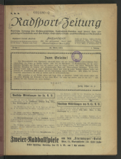 Radsport-Zeitung