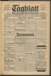 Tagblatt. Generalanzeiger für das Burgenland