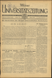 Wiener Universitätszeitung