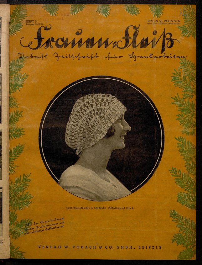 Frauen-Fleiß, Jahrgang 1, Ausgabe 1, Titelblatt, ANNO/ÖNB