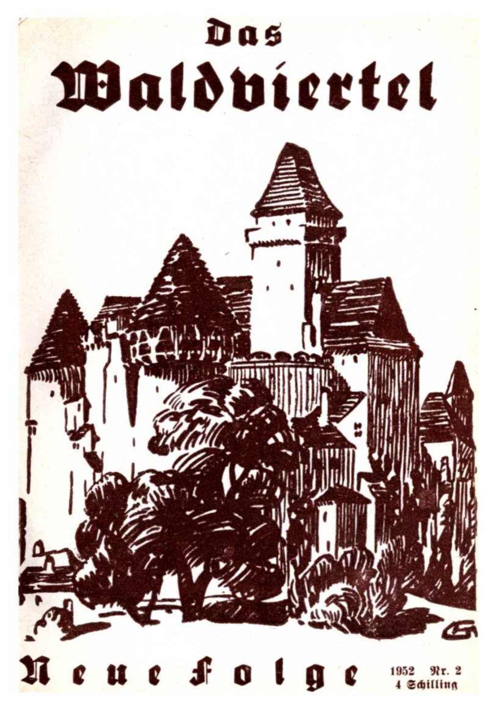 Das Waldviertel, 1952, Heft 1, S.1, ANNO/ÖNB