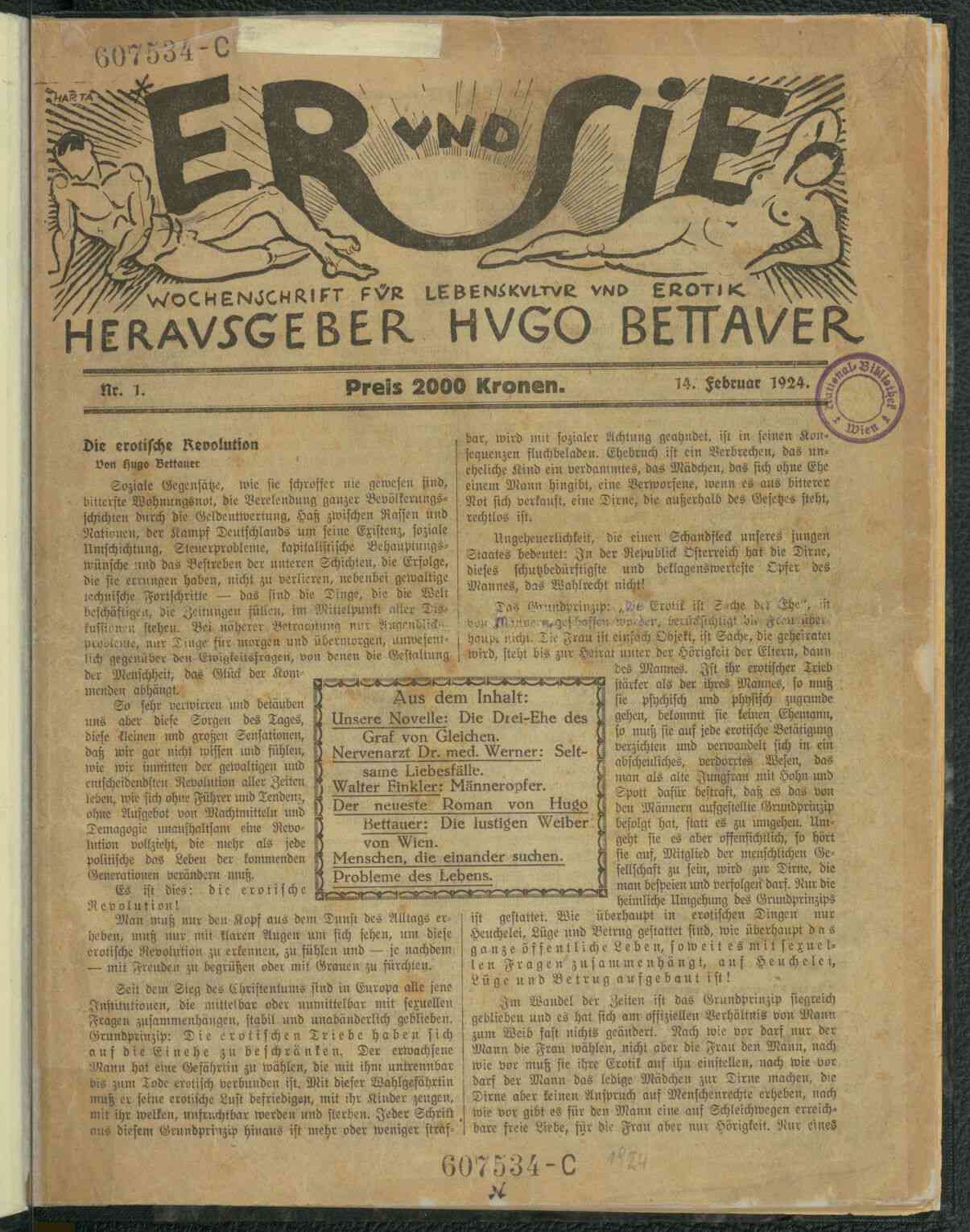 Er und Sie, 14.2.1924, S.1, ANNO/ÖNB