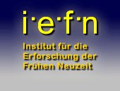 Logo Institut für die Erforschung der Frühen Neuzeit 	